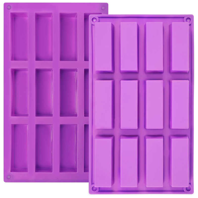 Tray Mold Rectangle - Molde de silicone para doces de
