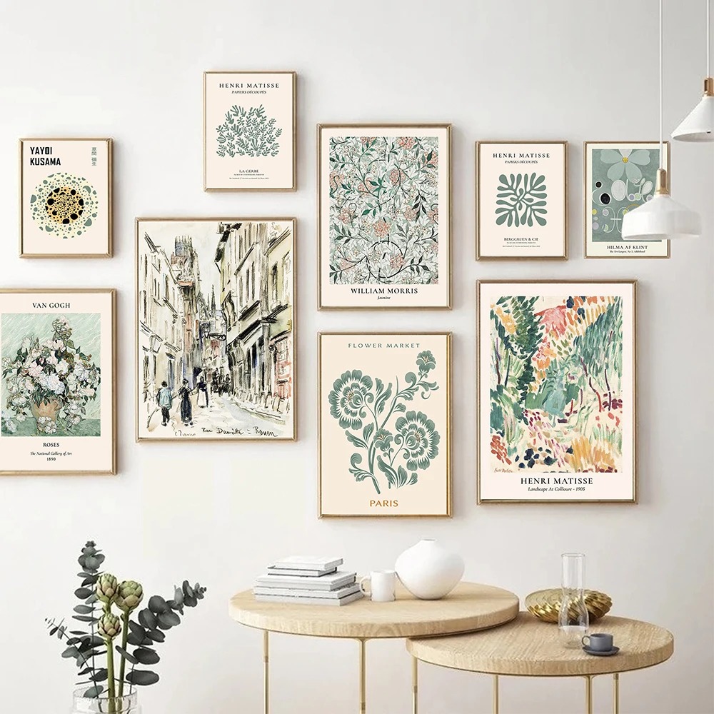 Resin Art Gallery - Pôster e Gravura Abstrata Matisse com