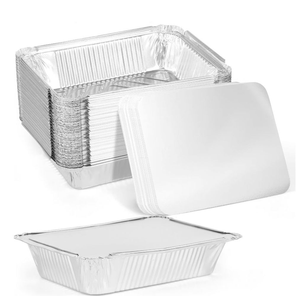 Tray Mold Rectangle - 10 pçs novo com tampas bandejas