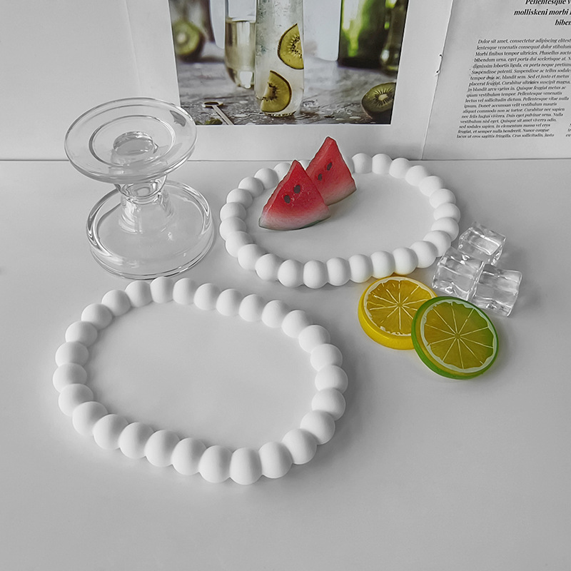 Resin Art Tray - Molde de Silicone DIY para Porta-Copos