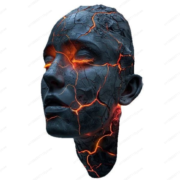 Resin Art Gallery - Arte em Resina 'Alma Quebrada' -