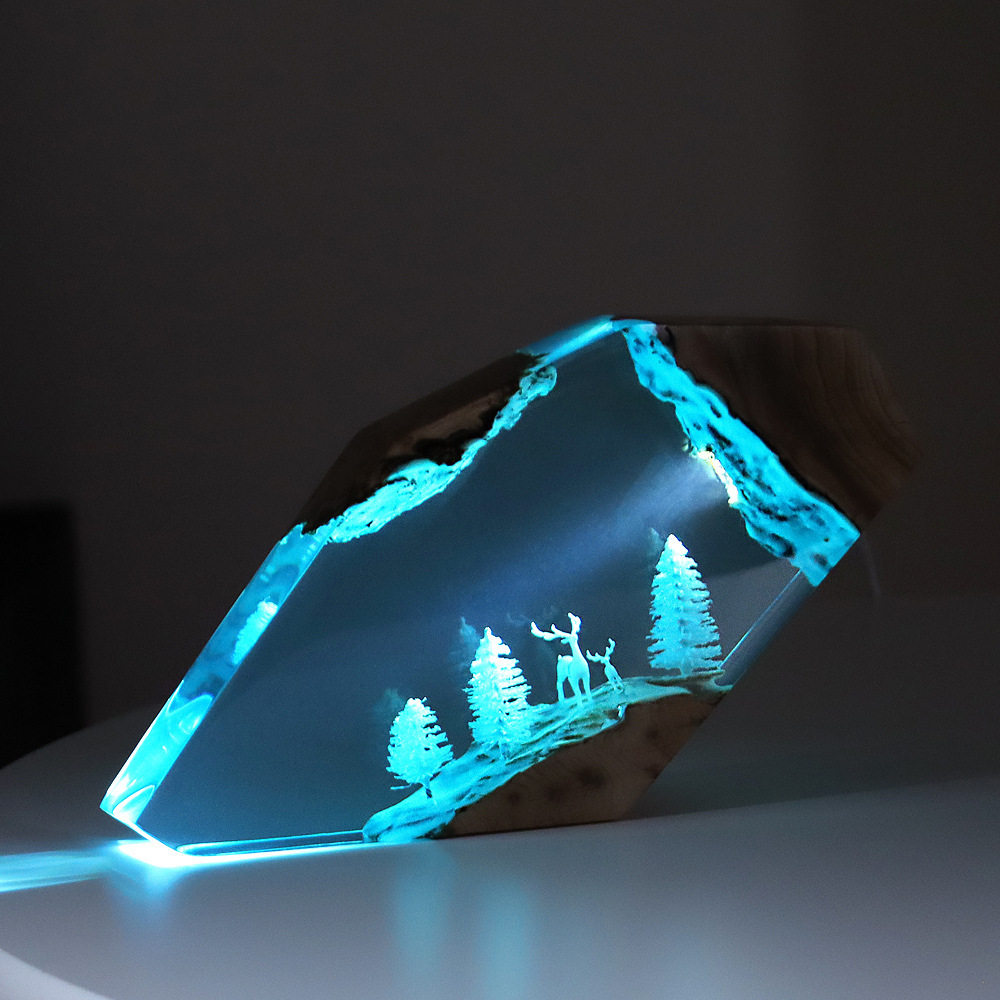 Resin Art Home Decor - Arte de Mesa Fada da Floresta