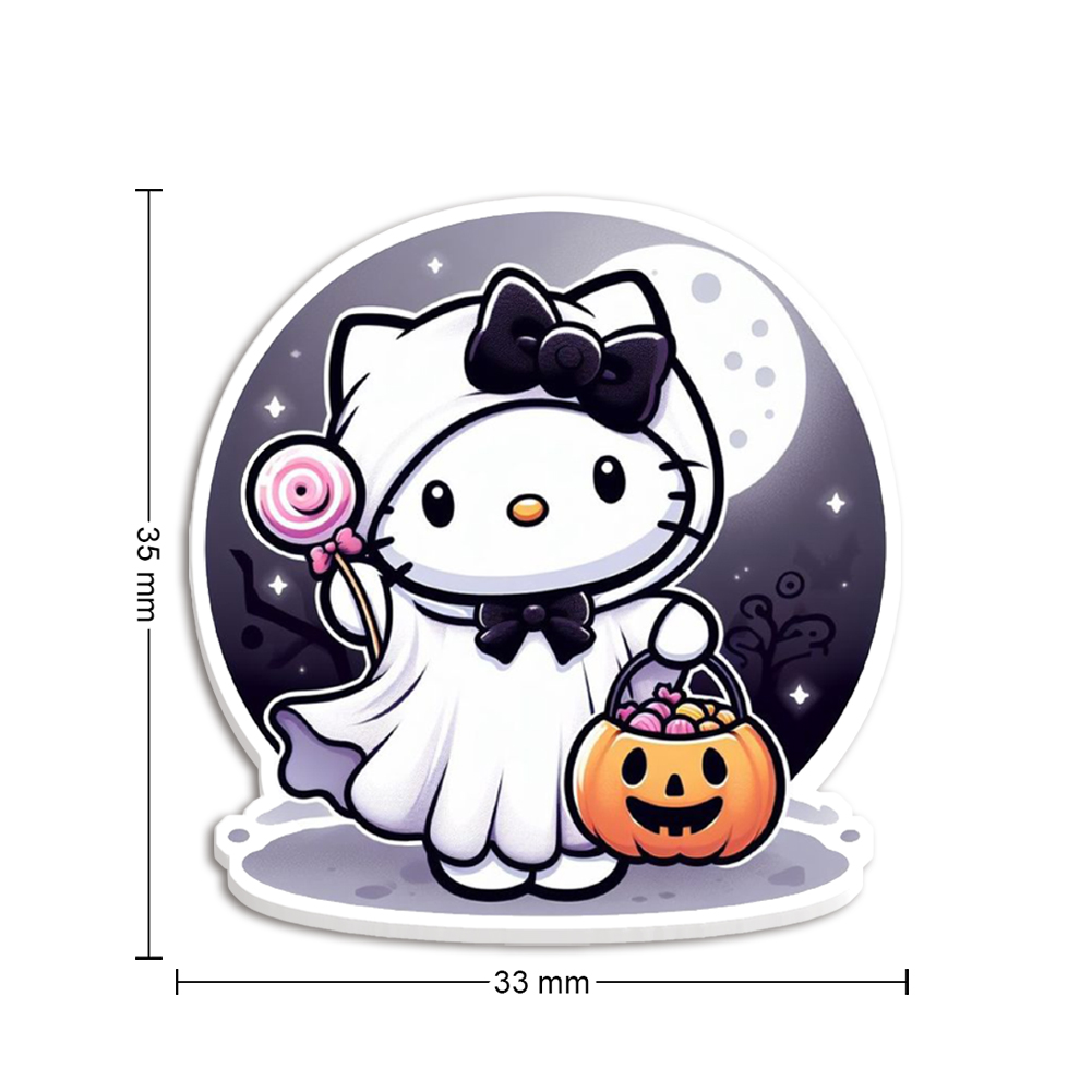 Resin Art And Deco - 10 peças/lote Sanr Halloween Hello Cat