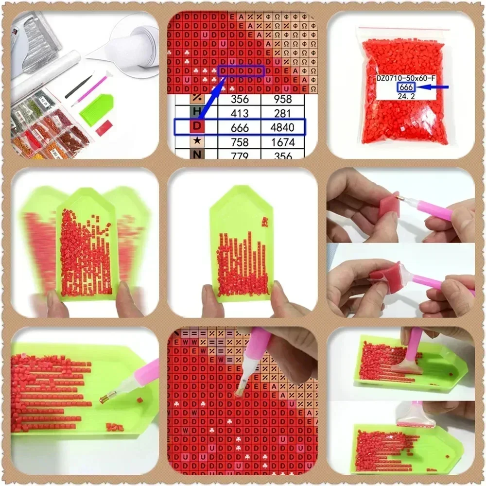 Kit de Pintura em Diamante Pik - Resin Art Home Decor avaliação e preço