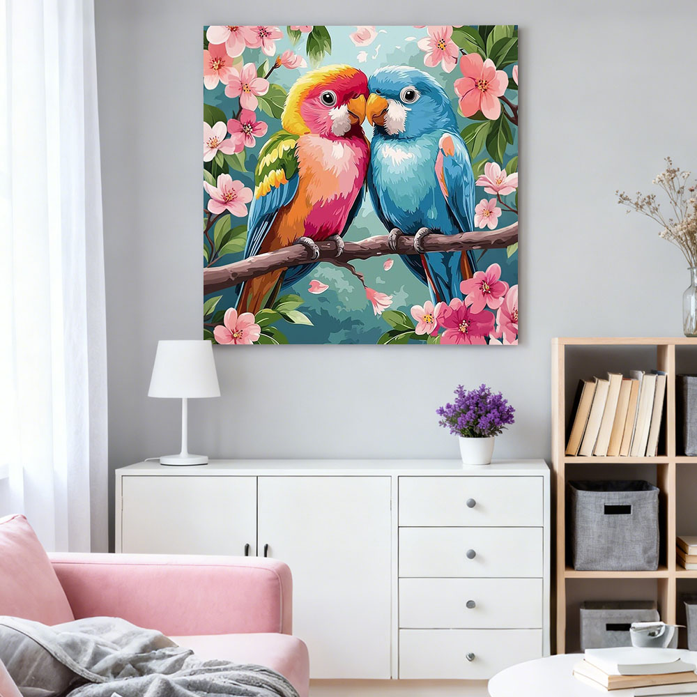 Huacan pintura diamante pássar - Resin Art With Rose avaliação e preço