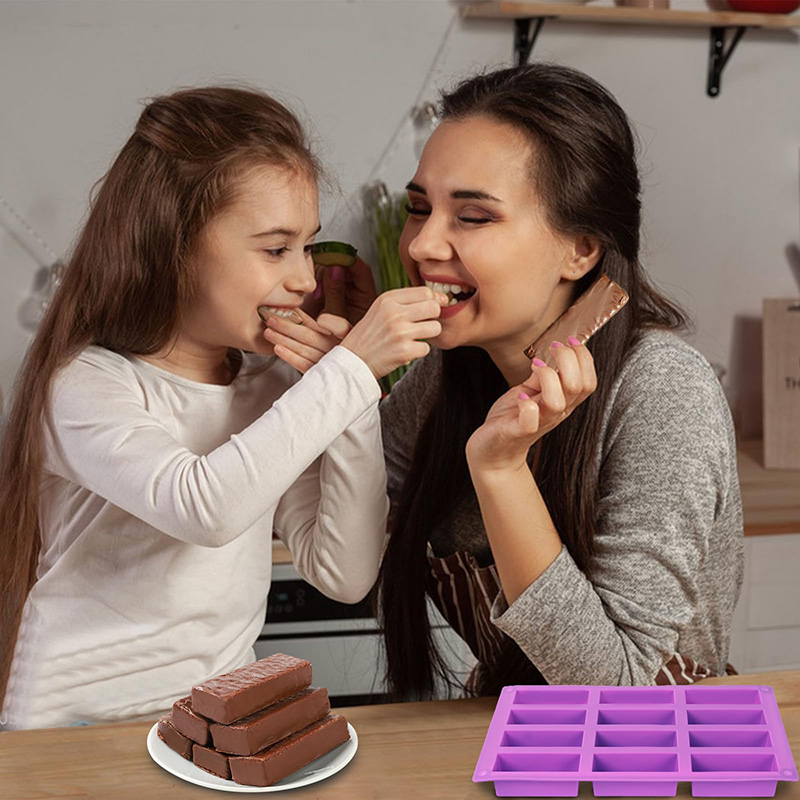 Molde de silicone para doces d - Tray Mold Rectangle avaliação e preço