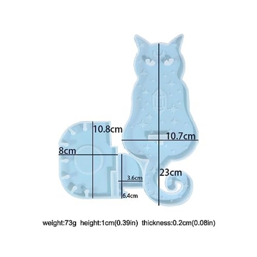 Moldes de Silicone para Resina - Resin Art Home Decor avaliação e preço