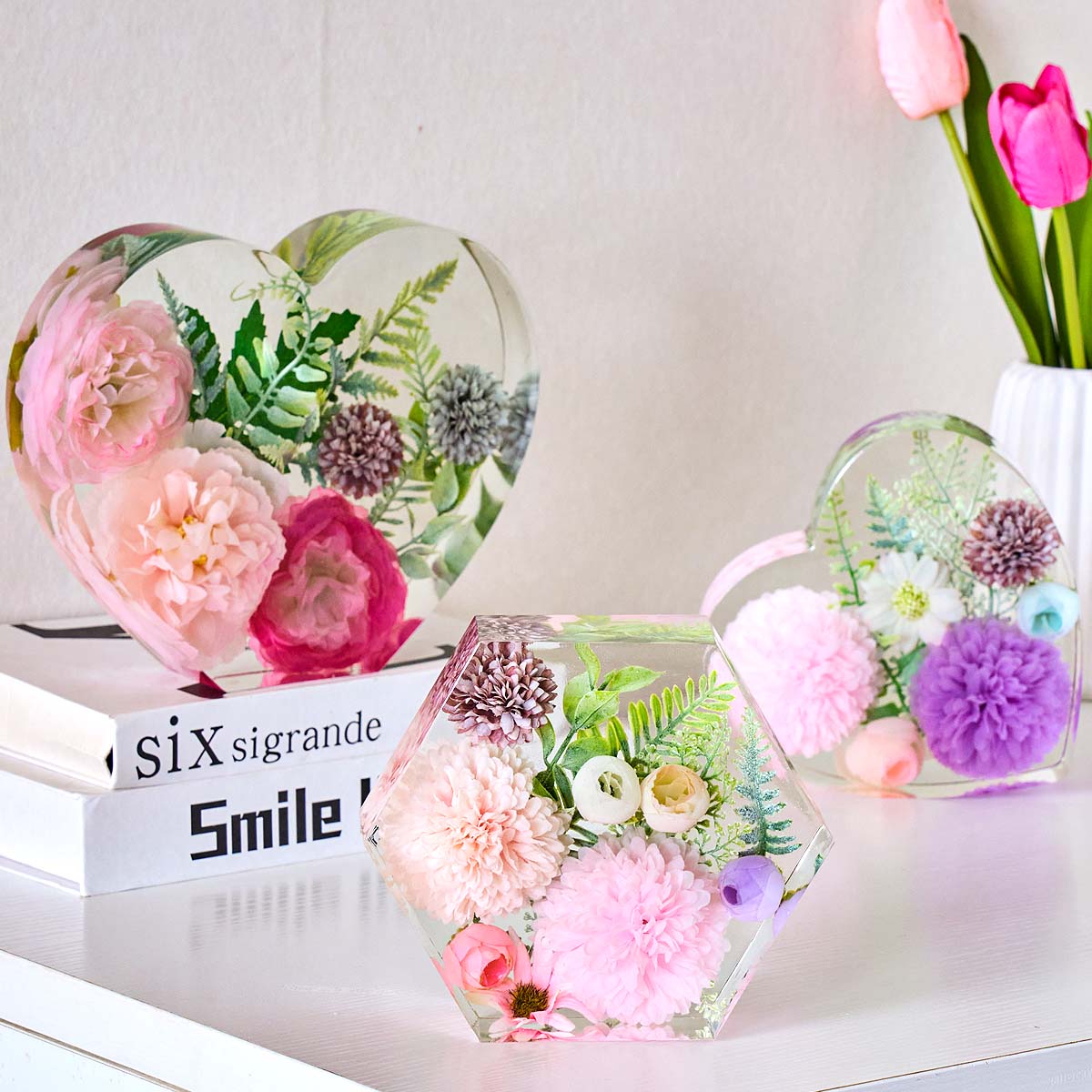 Molde de Silicone Grande em Fo - Resin Art Mold avaliação e preço
