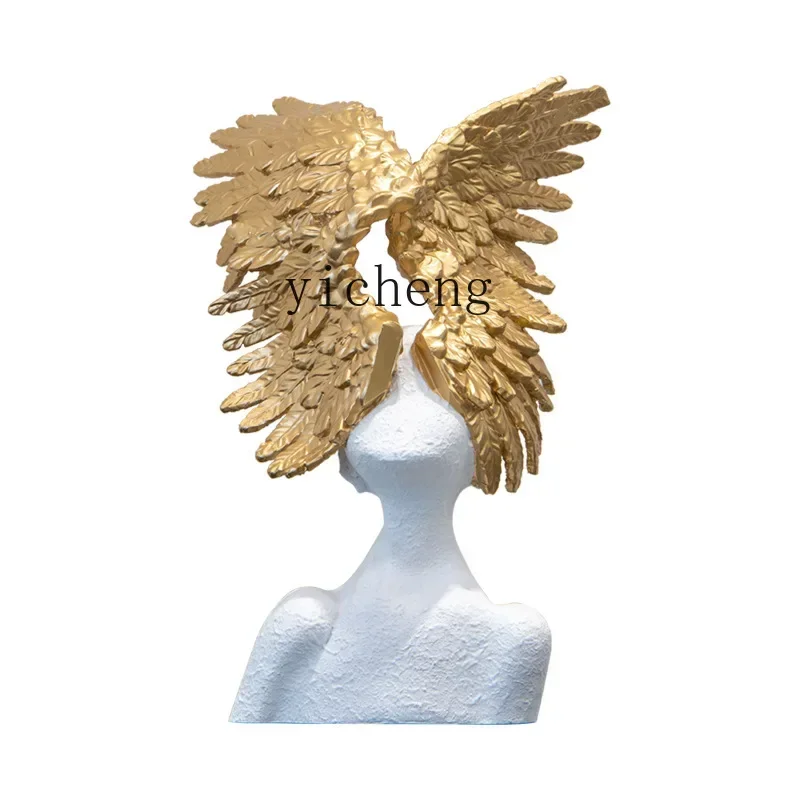Ornamento de anjo abstrato mod - Resin Art Home Decor avaliação e preço