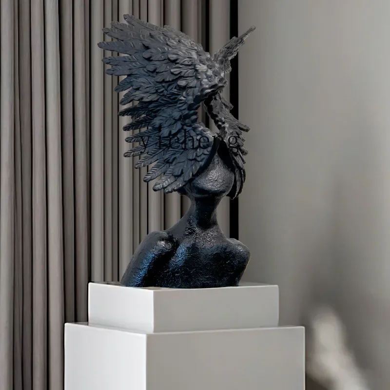 Ornamento de anjo abstrato mod - Resin Art Home Decor avaliação e preço