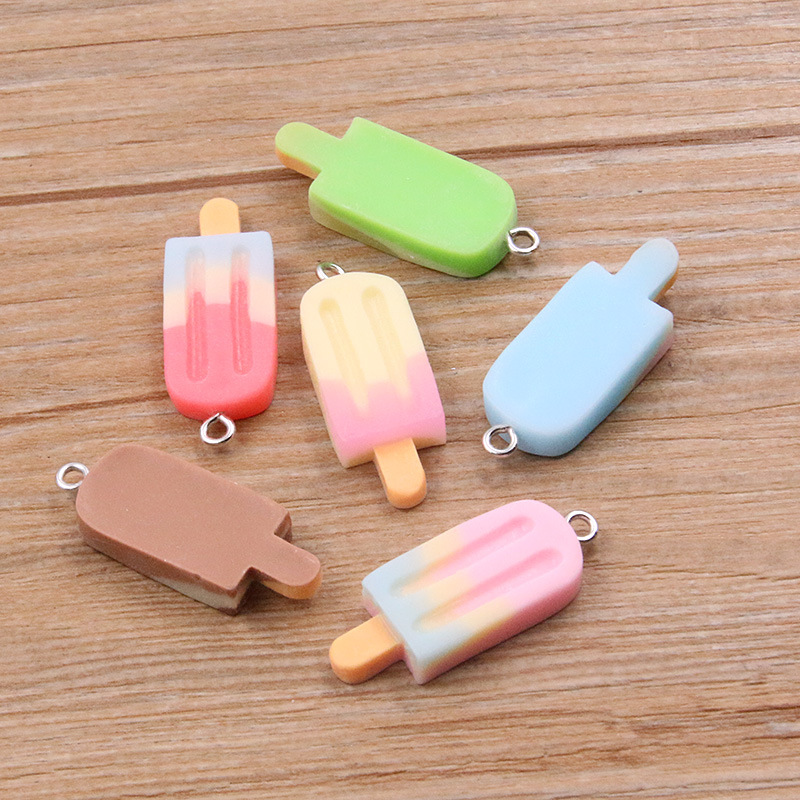 6 Peças de Pingentes de Resina - Resin Art Accessories avaliação e preço