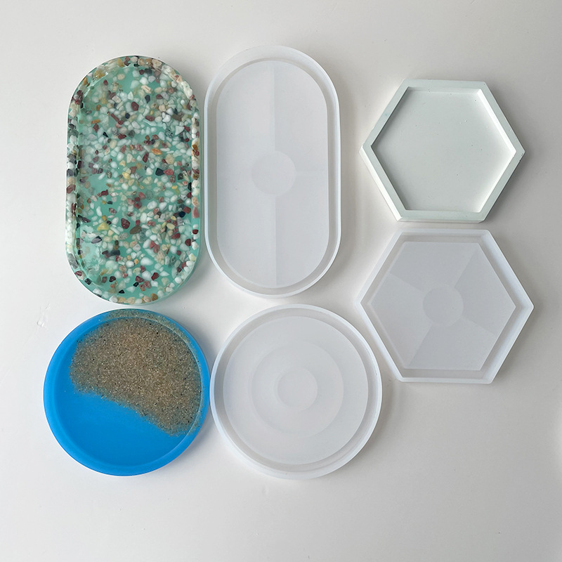 Coaster redondo molde de silic - Tray Mold Rectangle avaliação e preço