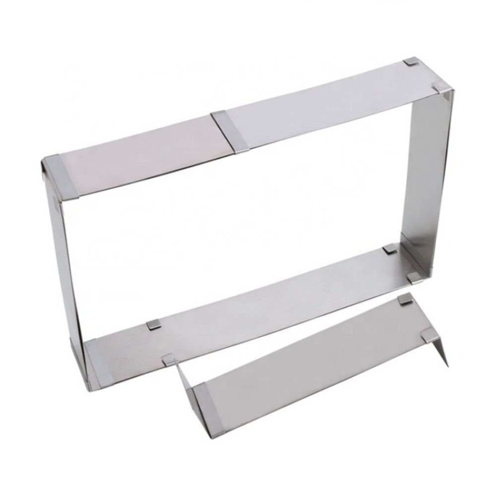 Anel de bolo de mousse ajustáv - Tray Mold Rectangle avaliação e preço