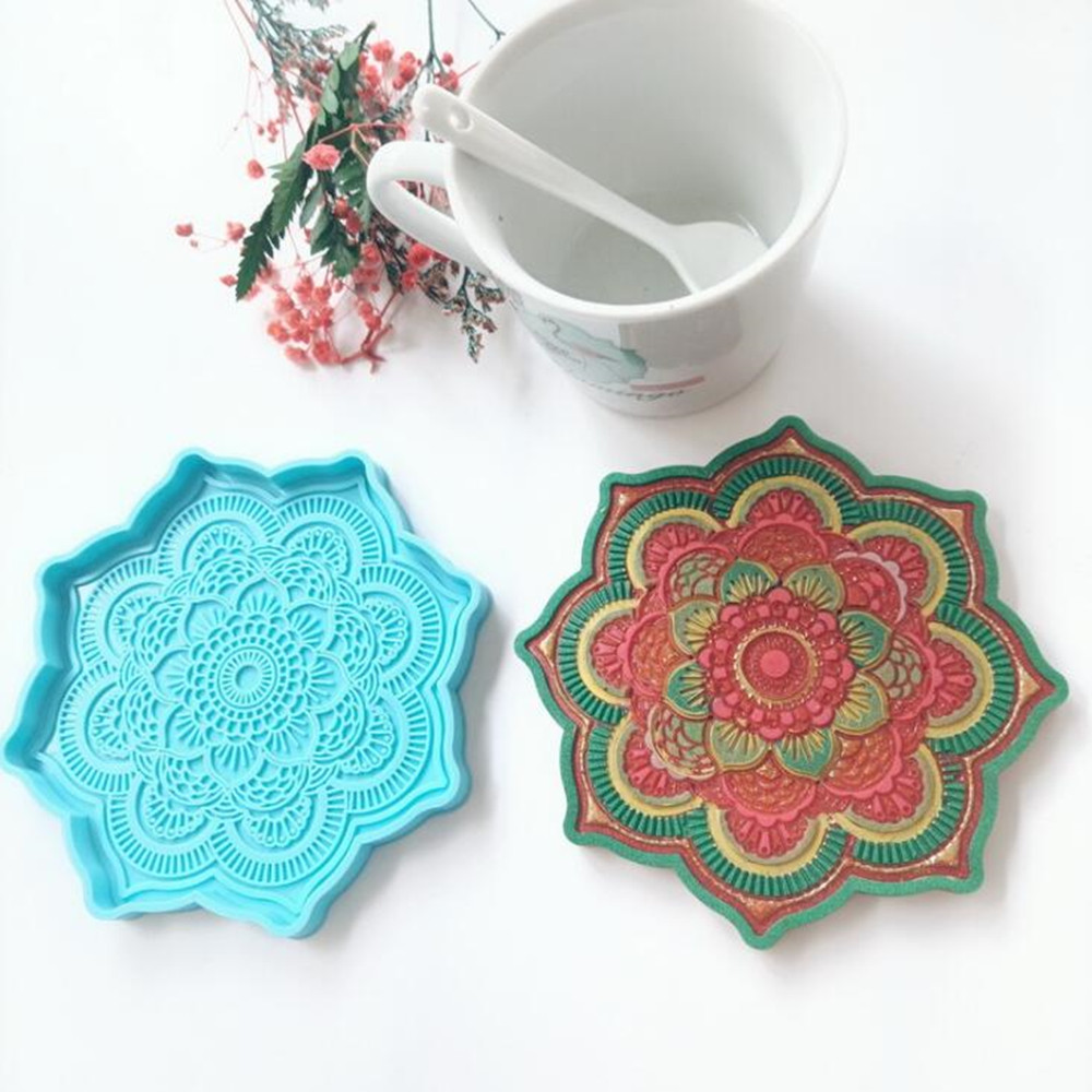 Molde de silicone para porta-c - Resin Art Tray avaliação e preço