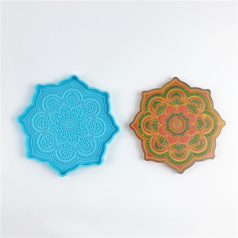 Molde de silicone para porta-c - Resin Art Tray avaliação e preço