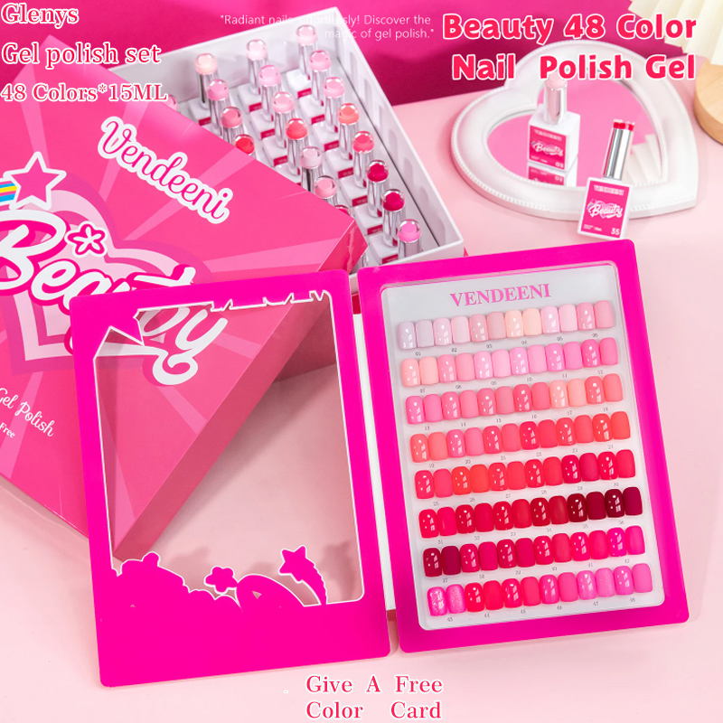 Esmalte em gel Glenys 48 cores - Resin Art Learning avaliação e preço