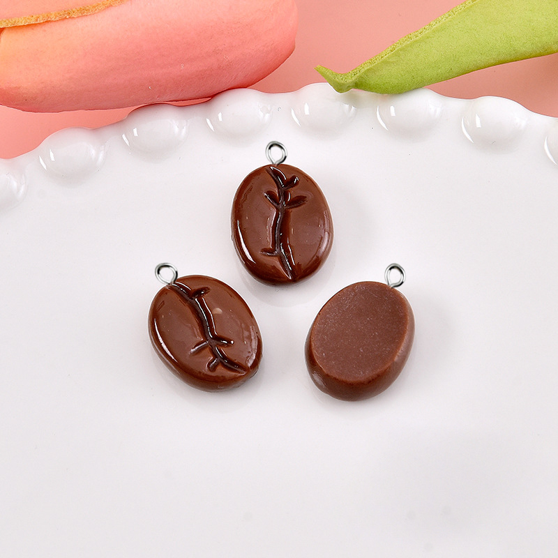 10 pçs grãos de café resina pi - Resin Art Bracelet avaliação e preço