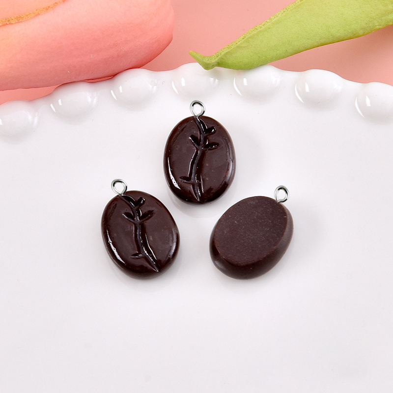 10 pçs grãos de café resina pi - Resin Art Bracelet avaliação e preço
