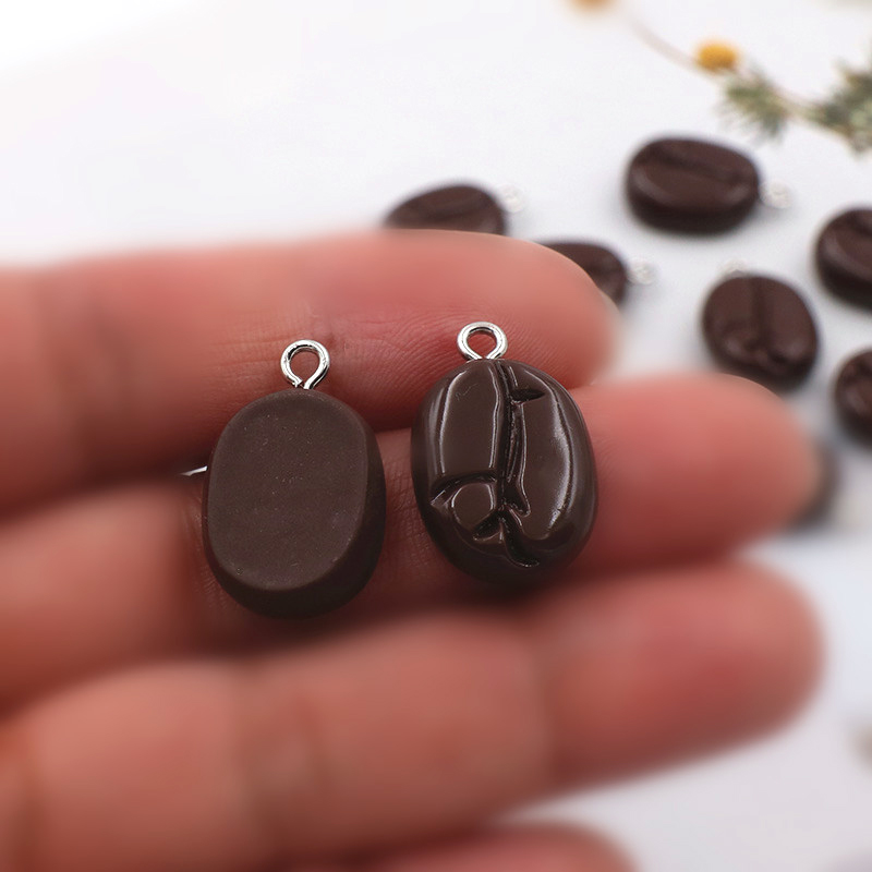 10 pçs grãos de café resina pi - Resin Art Bracelet avaliação e preço
