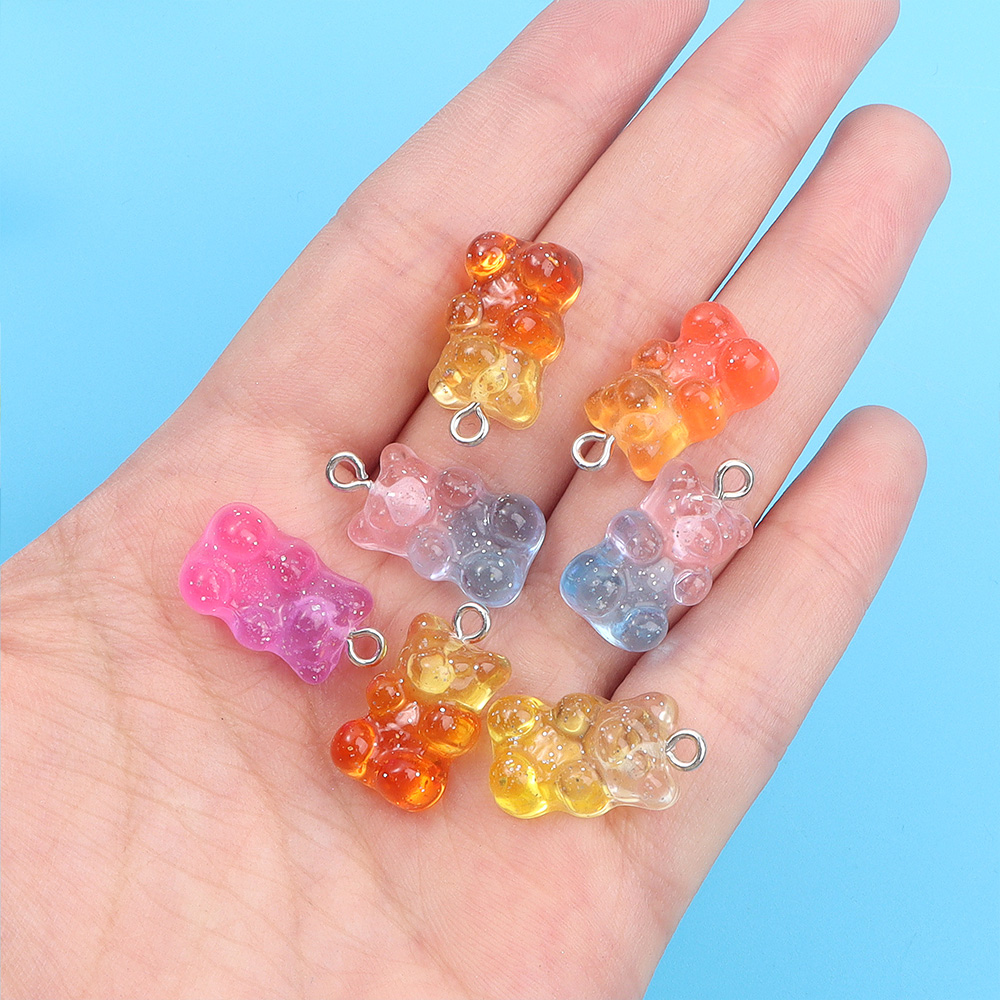 DW82 10 Peças Pingente de Resi - Resin Art Bracelet avaliação e preço