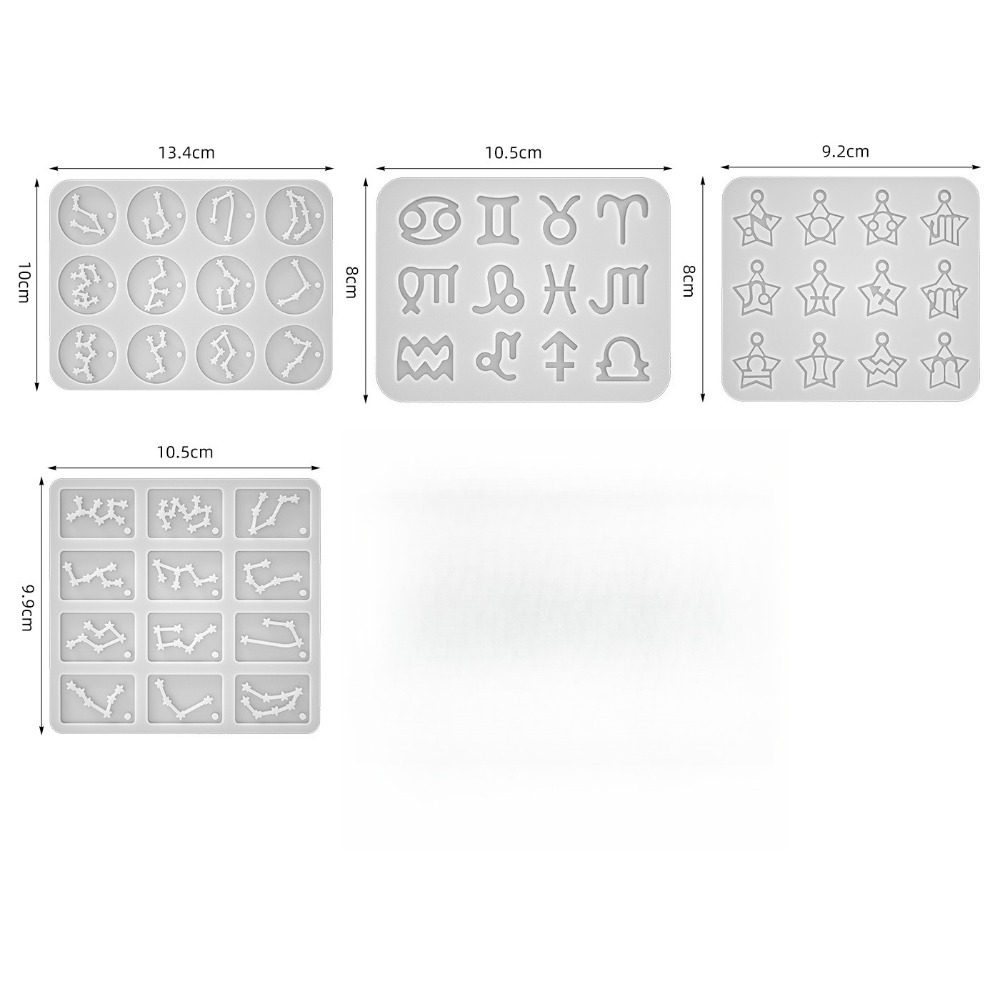 Moldes de Resina Simples e Mul - Resin Art Letters avaliação e preço