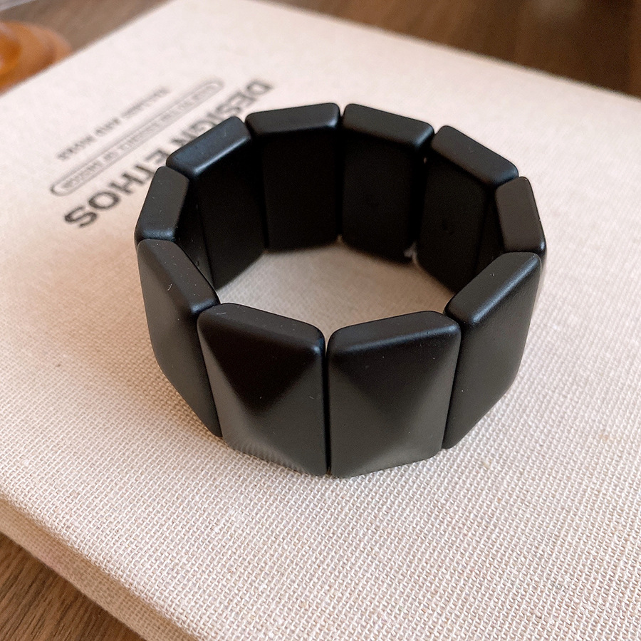 Vintage sólido quadrado largo  - Resin Art Bracelet avaliação e preço