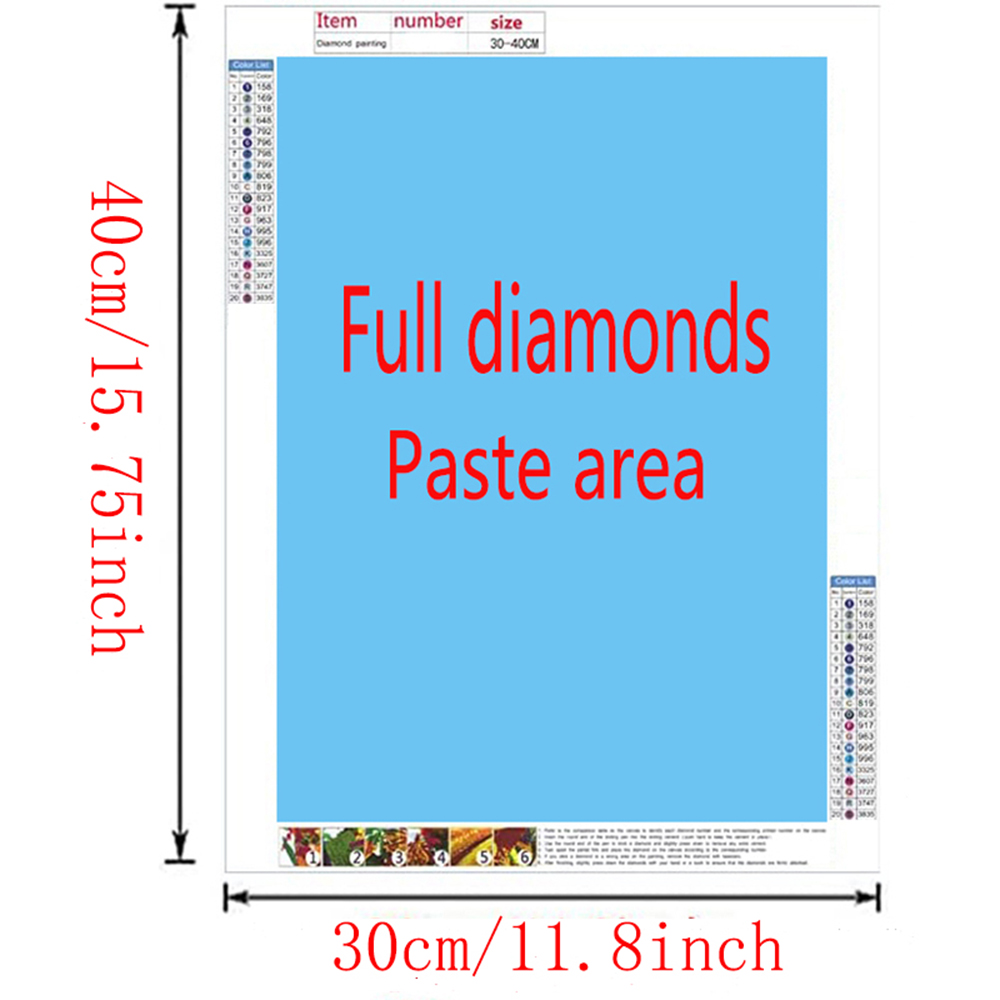 Pintura em Diamante Sem Moldur - Resin Art Home Decor avaliação e preço