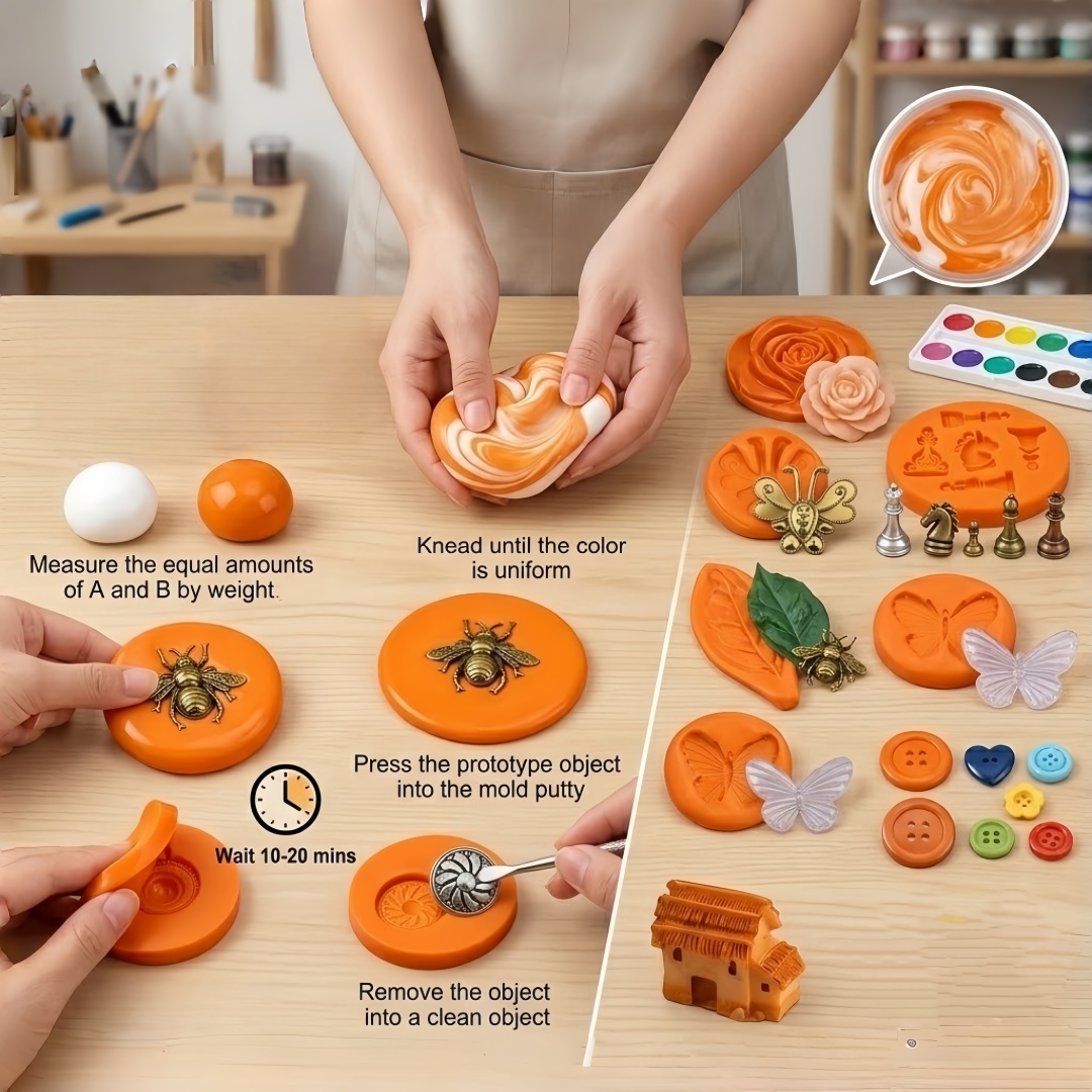 Kit de Artesanato DIY com Mass - Resin Art Accessories avaliação e preço