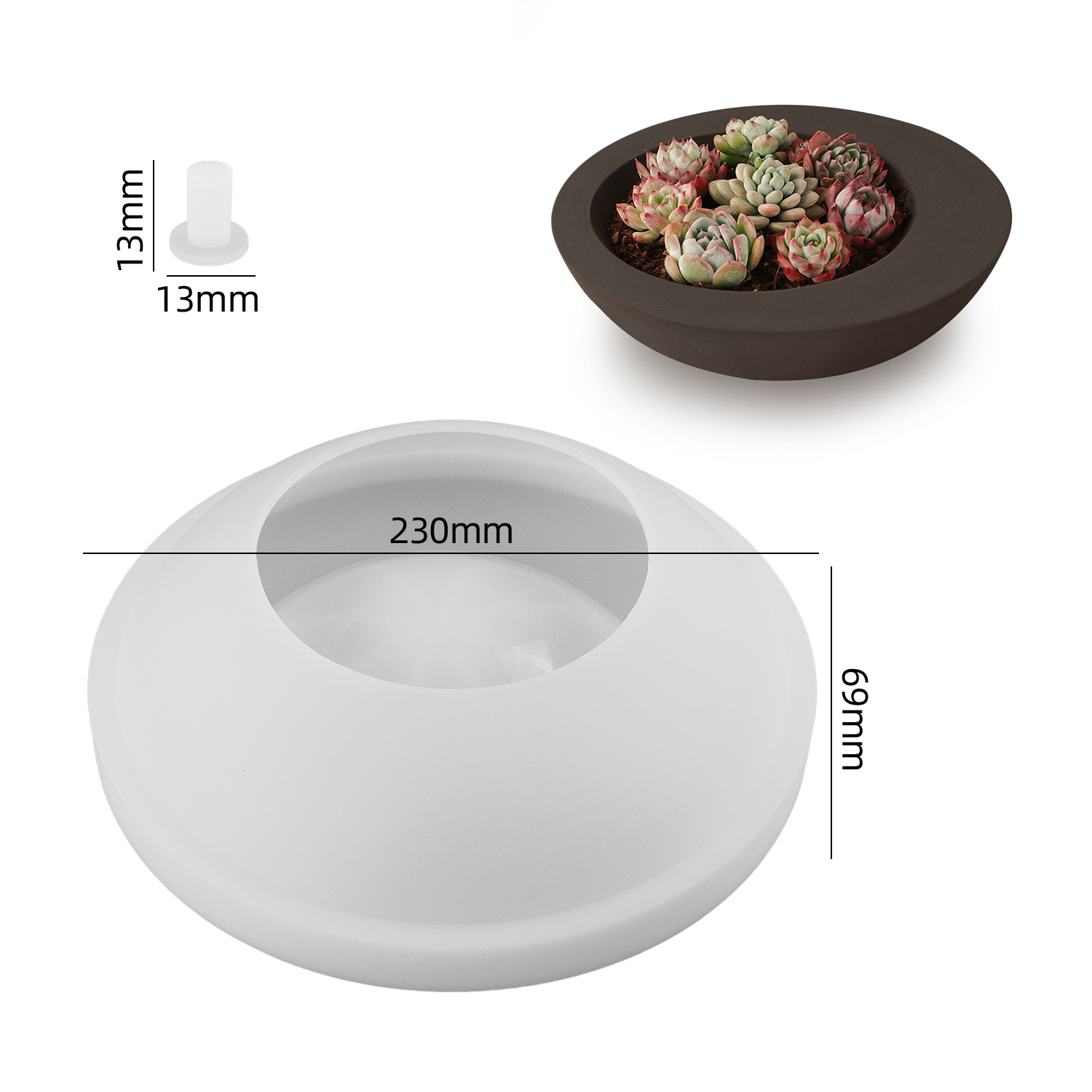 Molde de silicone em forma de  - Tray Mold Rectangle avaliação e preço