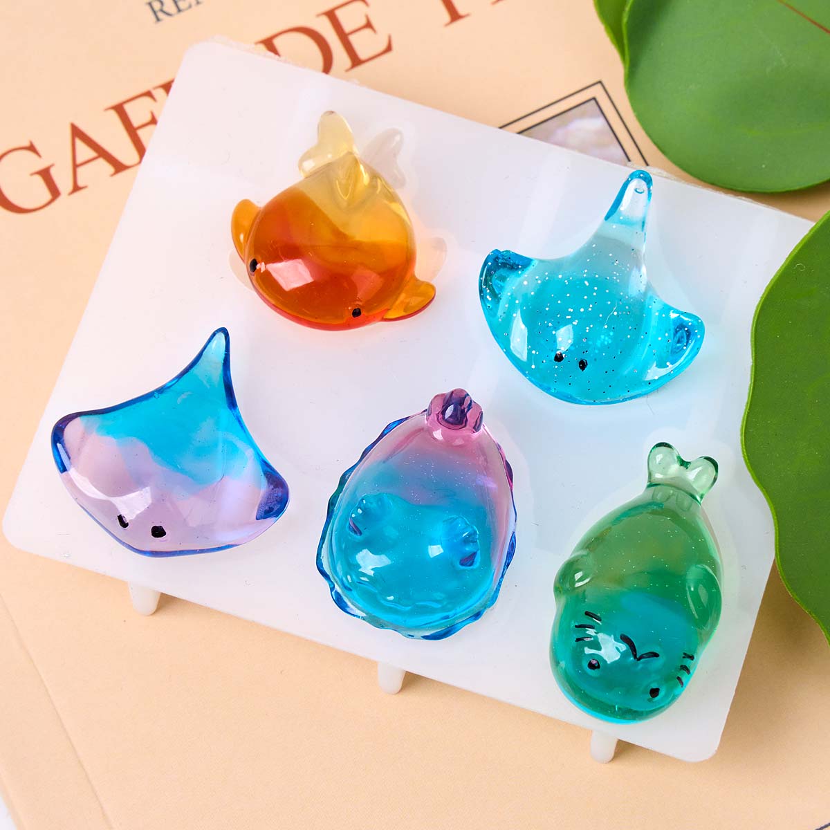 Molde de Silicone 3D de Raia M - Resin Art Mold avaliação e preço