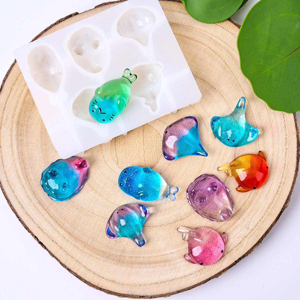 Molde de Silicone 3D de Raia M - Resin Art Mold avaliação e preço