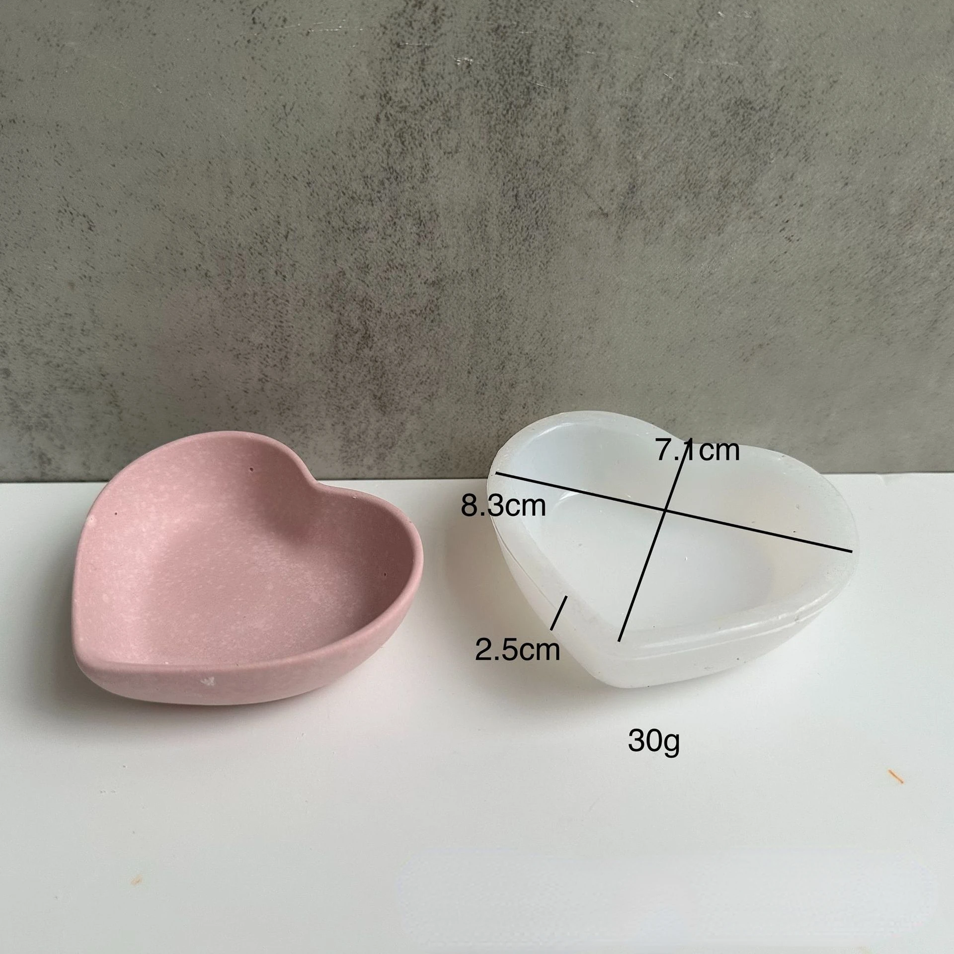 Forma de coração quadrado conc - Tray Mold Rectangle avaliação e preço