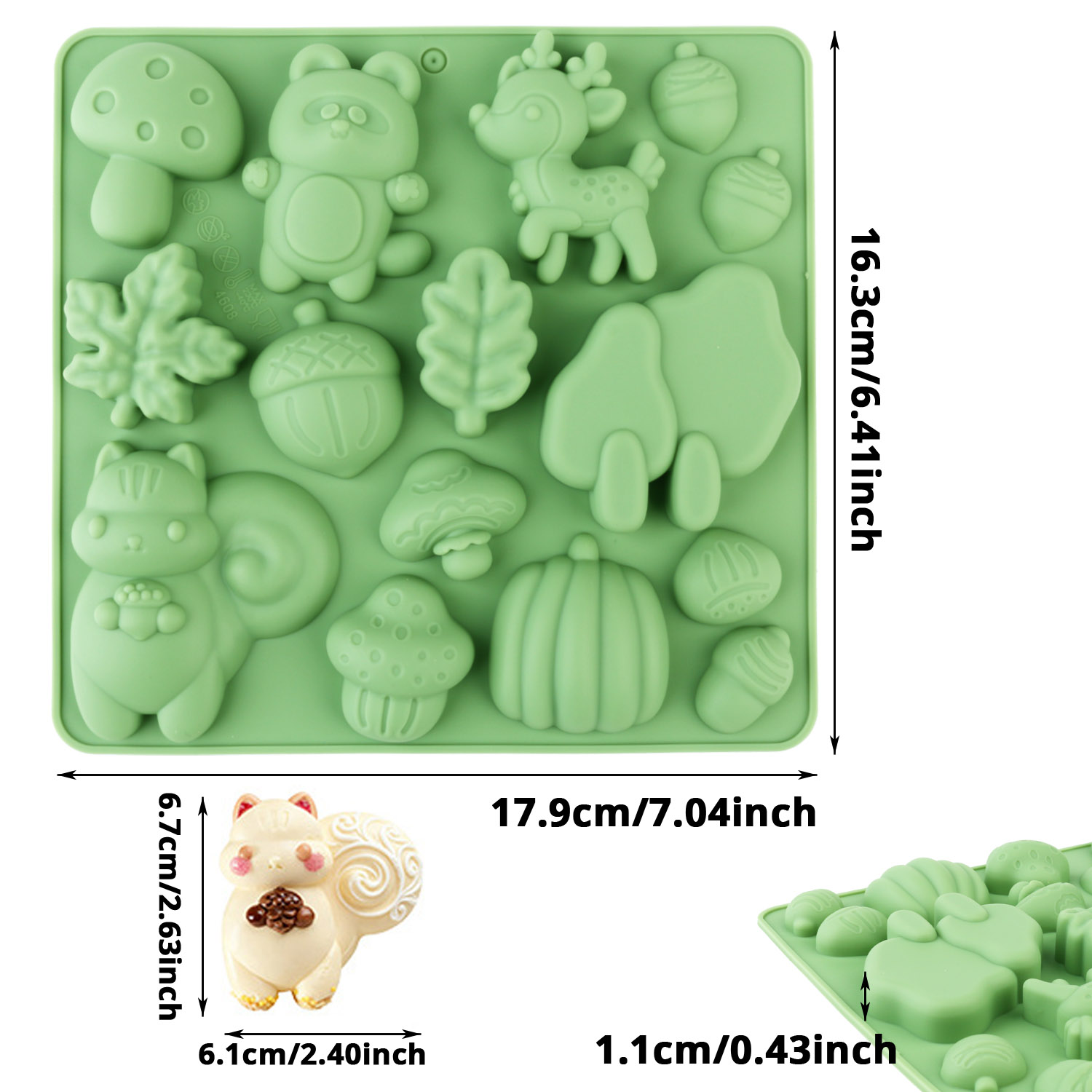 Forma de Silicone para Bolo em - Resin Art Supplies avaliação e preço