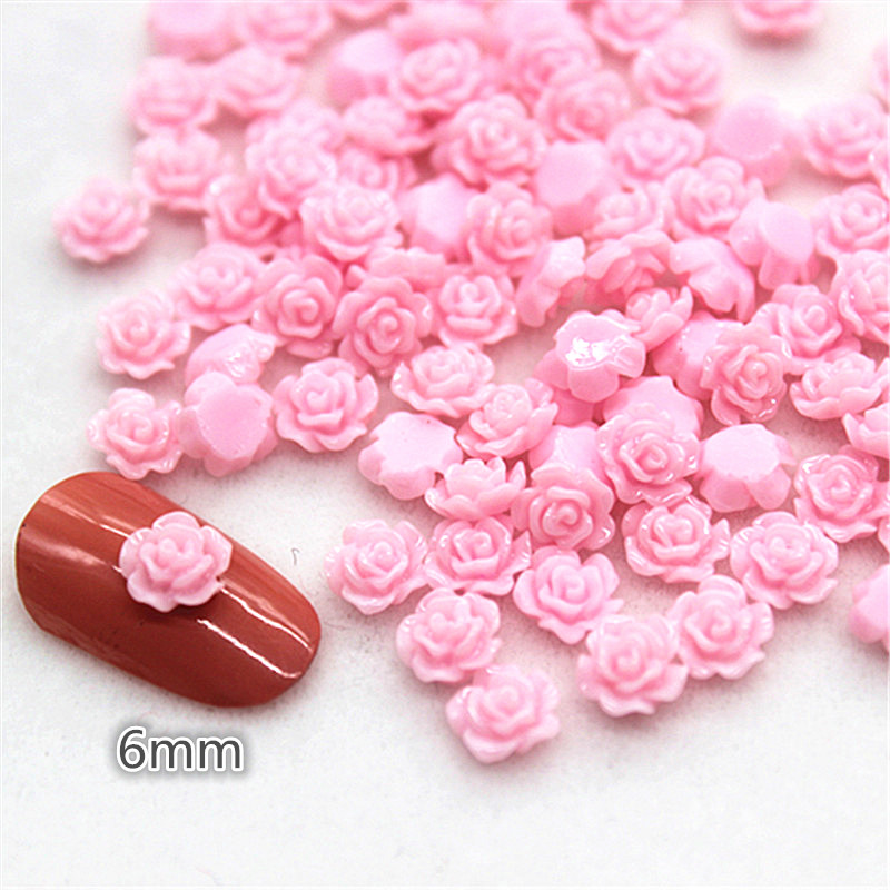 Mini Resina Rose Flor Flatback - Resin Art With Rose avaliação e preço
