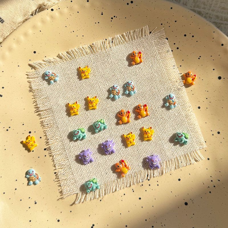 Acessórios de nail art Pokémon - Resin Art Accessories avaliação e preço