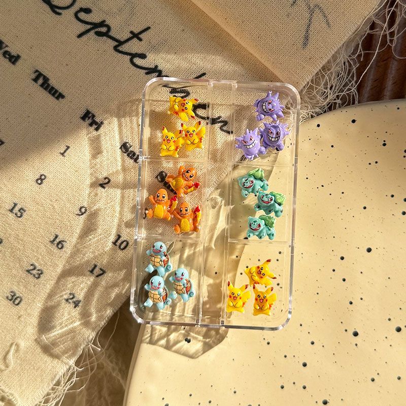 Acessórios de nail art Pokémon - Resin Art Accessories avaliação e preço