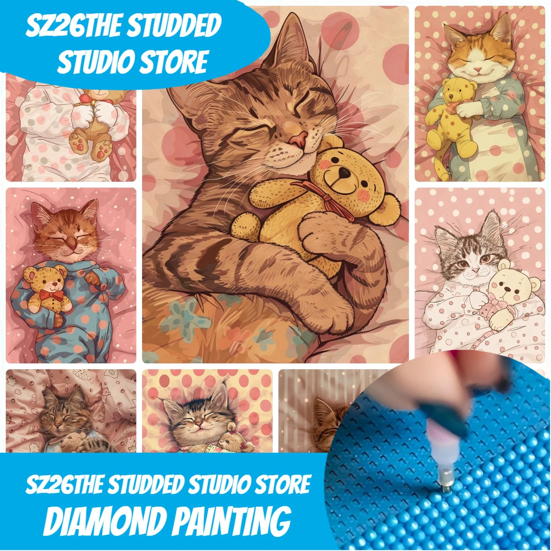 Sz26 Pintura Diamante DIY de G - Resin Art Home Decor avaliação e preço