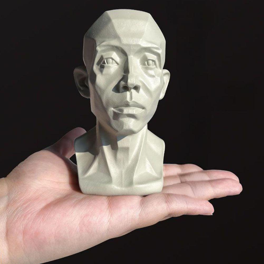 Gesso Retrato Ensinando Aids,  - Resin Art Learning avaliação e preço