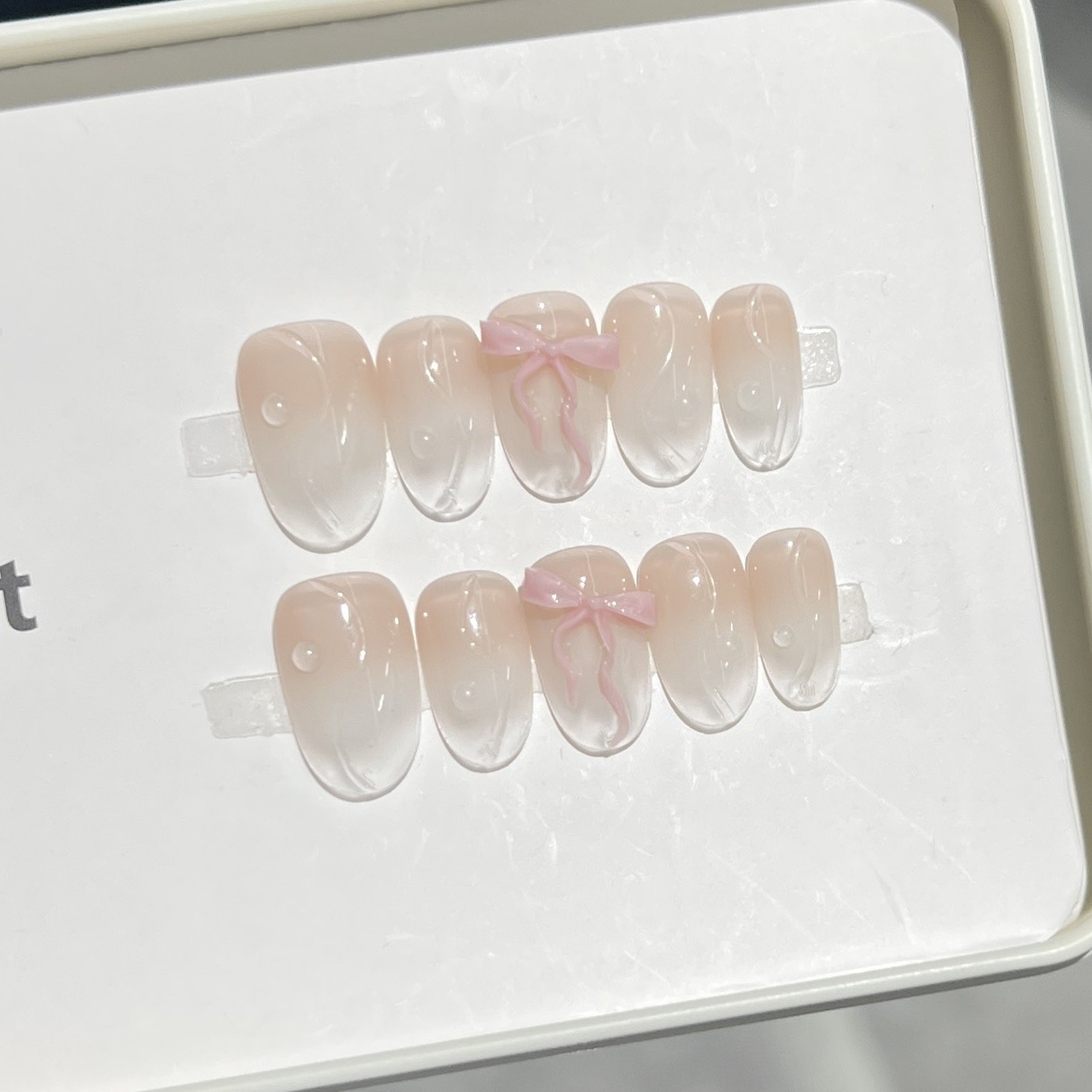10 pçs amêndoa unhas falsas es - Resin Art And Deco avaliação e preço
