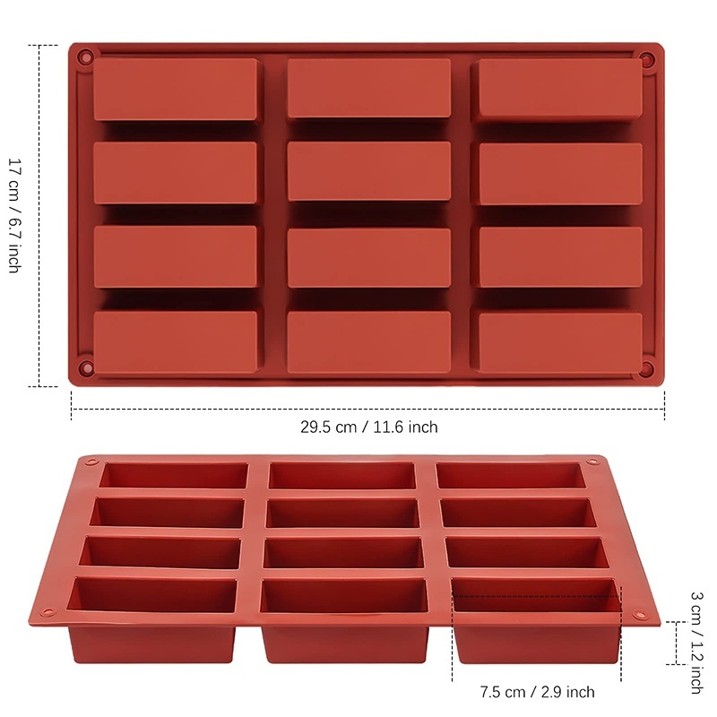 1 Unidade de Molde de Silicone - Tray Mold Rectangle avaliação e preço