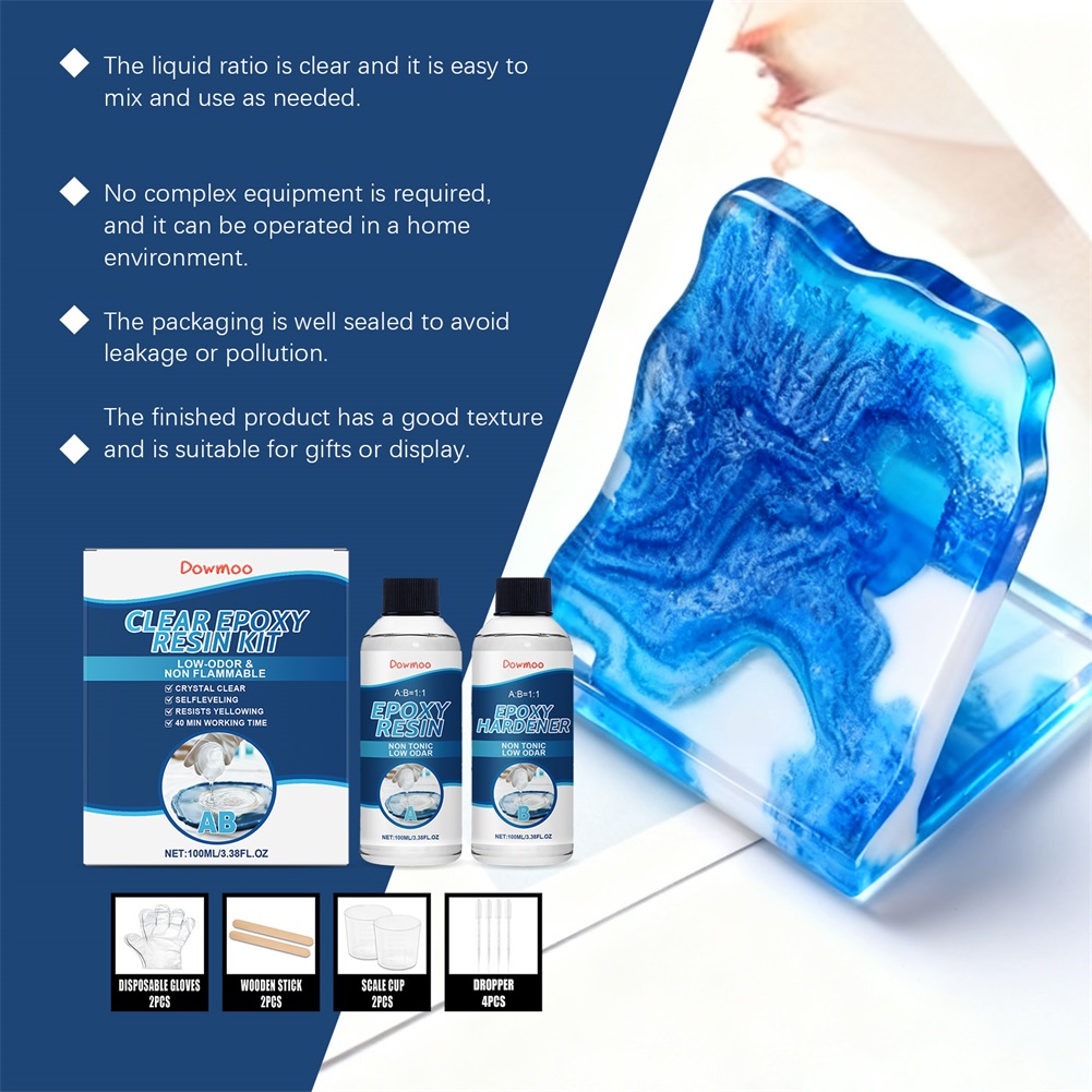 Resina epóxi transparente para - Resin Art Mold avaliação e preço