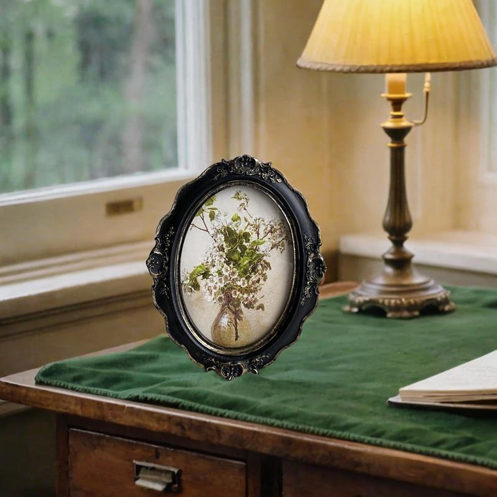 Porta-Retrato Decorativo Retrô - Resin Art Gallery avaliação e preço
