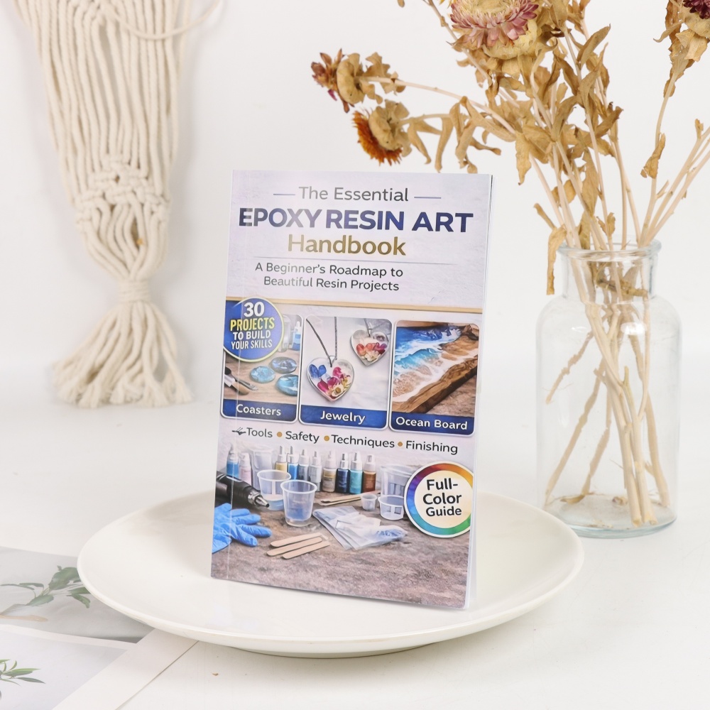 Livro de Artesanato com Resina - Resin Art Learning avaliação e preço