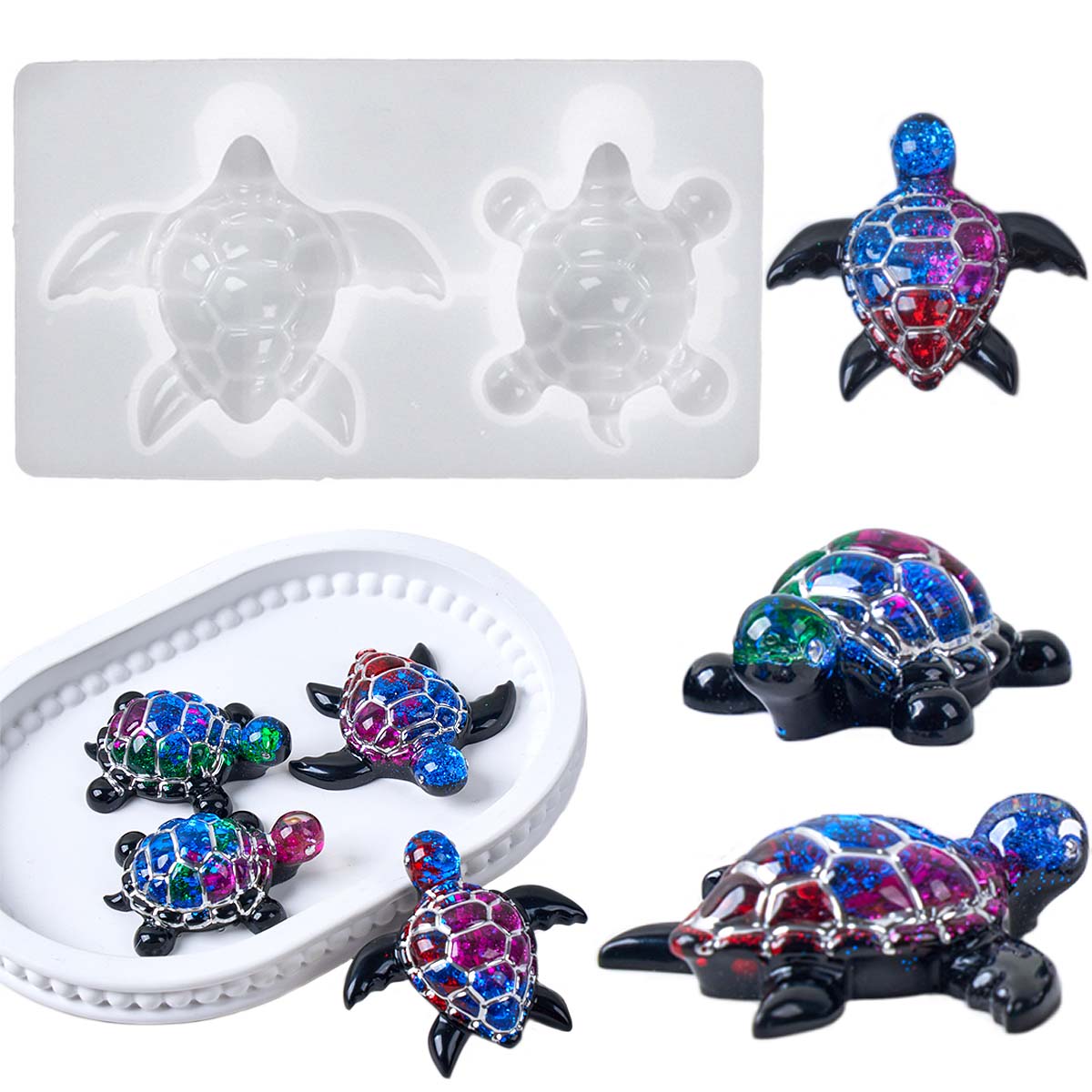 3d tartaruga do mar chaveiro m - Resin Art Letters avaliação e preço