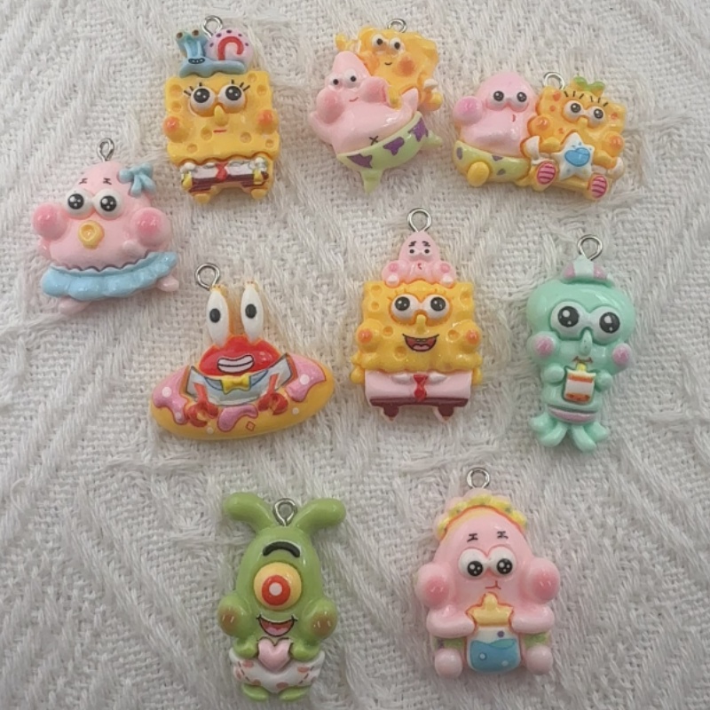 10 peças de pingente de resina - Resin Art Box avaliação e preço