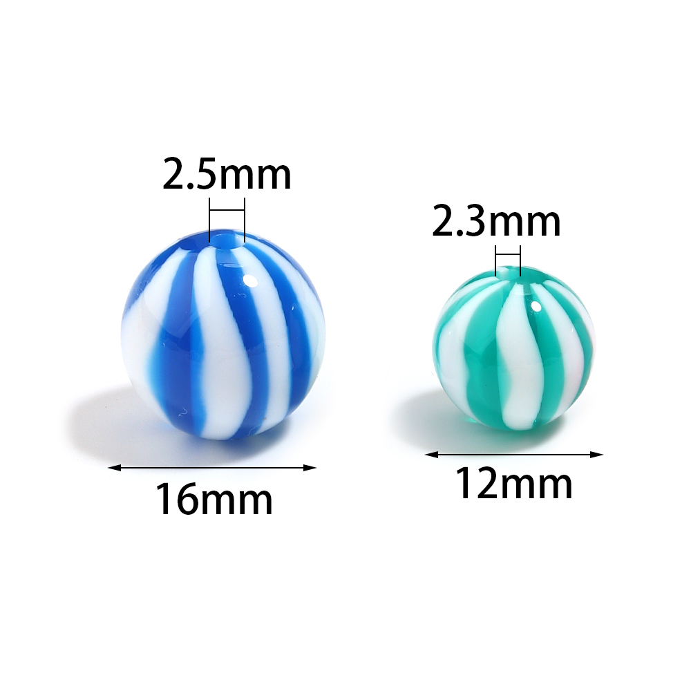 10-20 peças de contas redondas - Resin Art Accessories avaliação e preço