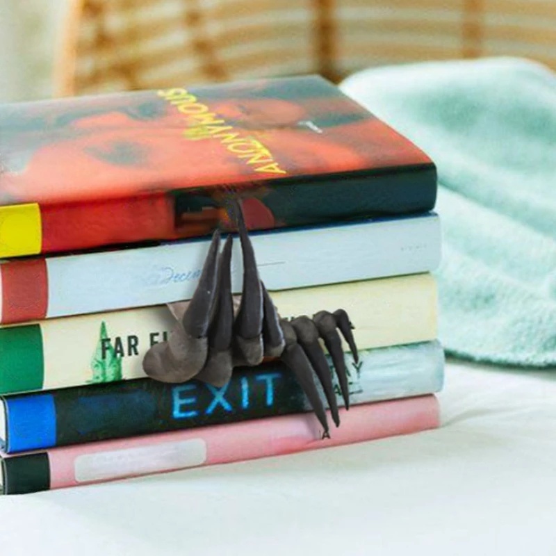 Mão do diabo halloween filme d - Resin Art Bookmark avaliação e preço
