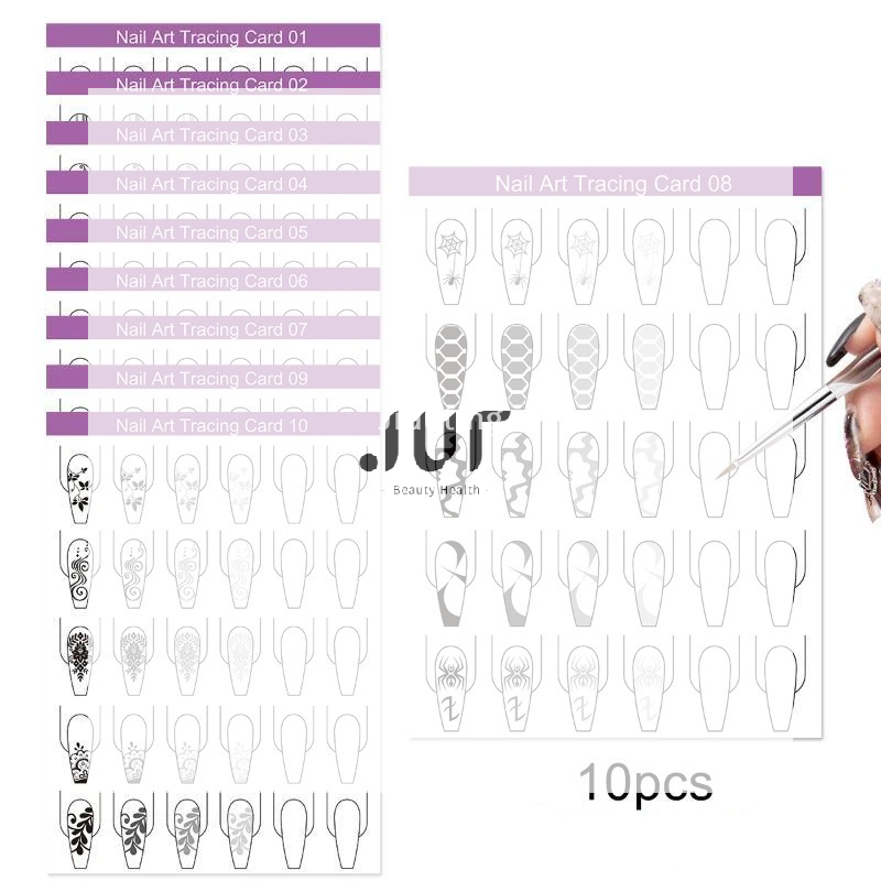 Papel de Prática para Nail Art - Resin Art Learning avaliação e preço