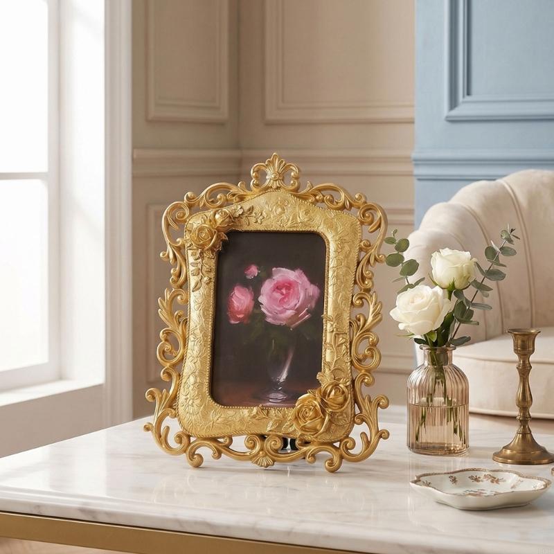 Moldura retrô, mini moldura or - Resin Art Gallery avaliação e preço