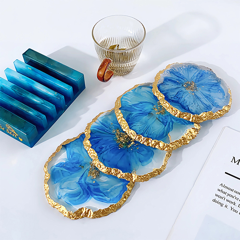 Molde de resina epóxi de crist - Resin Art Tray avaliação e preço